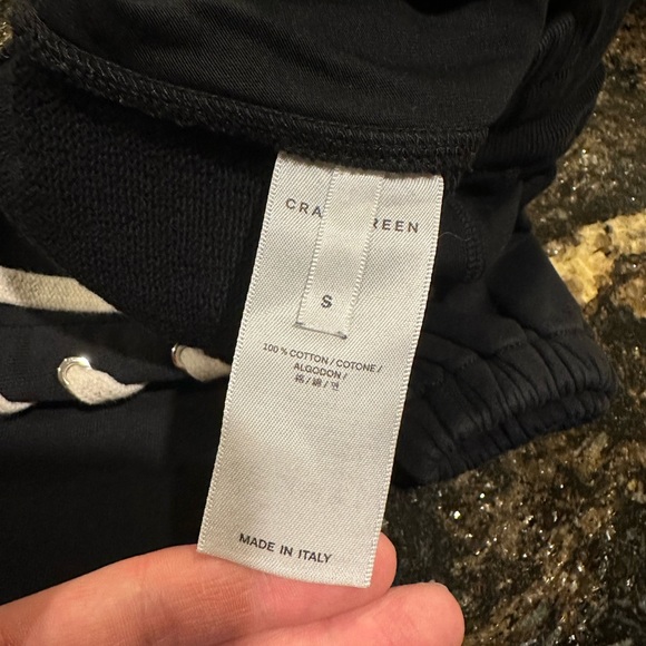 Craig Green Laced Black Sweatpant Joggers - Picture 10 of 10